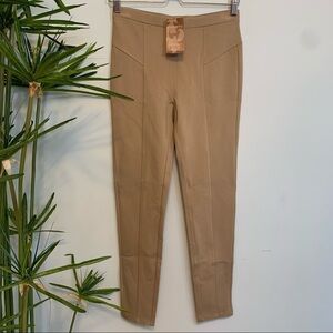 Soft Surroundings | NWT Ava Tan Heavenly Missy Soft Khaki Tan Leggings Pants XS